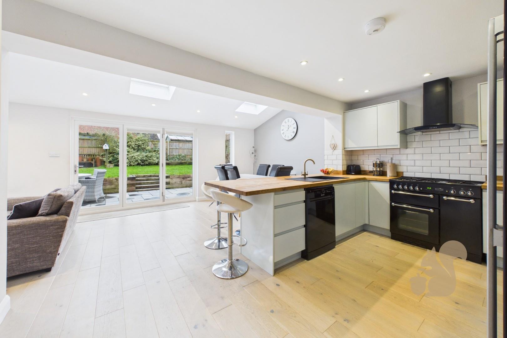 Kitchen/Dining/Living Area